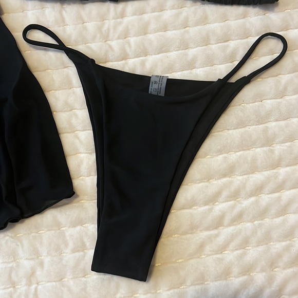 New 3 pack Halter Bikini Swimsuit With Cover Up size M - Picture 3 of 9